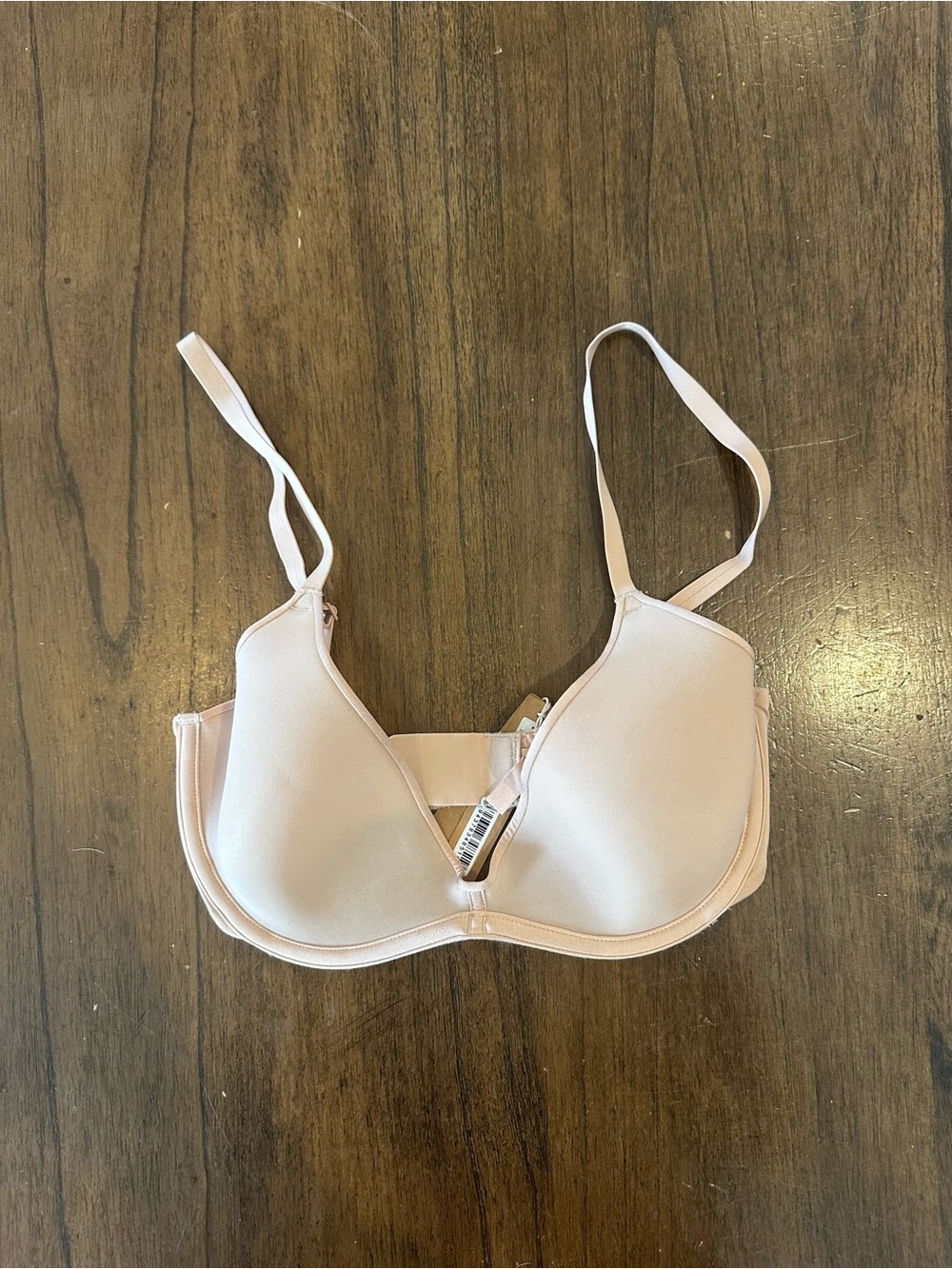 Skims Weightless Scoop Bra Wireless Convertible Nude Size 32D NWT